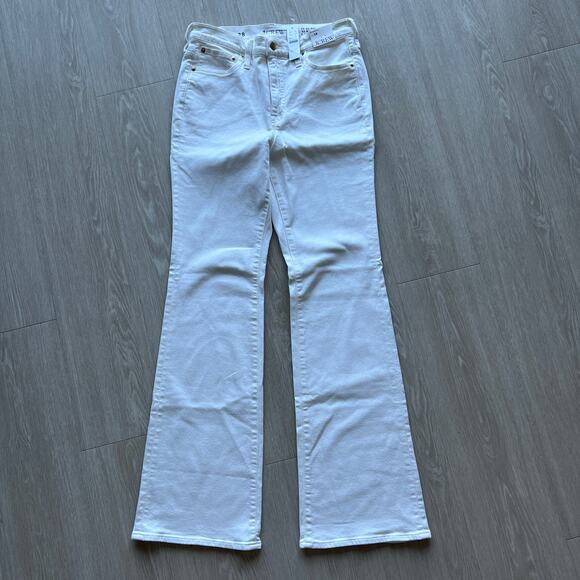 J Crew Bootcut Jeans Womens 28 White - Picture 1 of 12